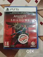 Assassin's Creed shadows and Helldivers 2 PS5 disc