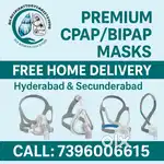 Premium Quality CPAP/BIPAP Masks For Sale