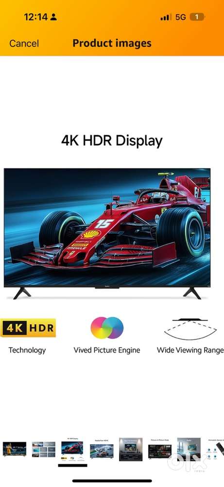 Redmi 4k 43 inch