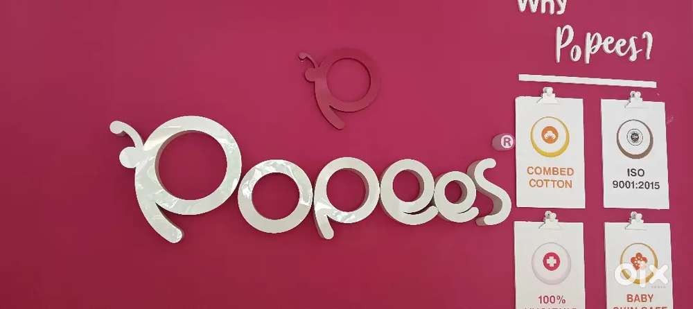 Sales staff for popees baby care Malappuram