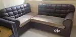 6 Seater Leather Sofa