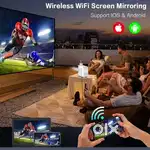 LIVE DEMO 4K Short Throw Android 10 Wifi 5G BT 5.Electronic Focus 6D
