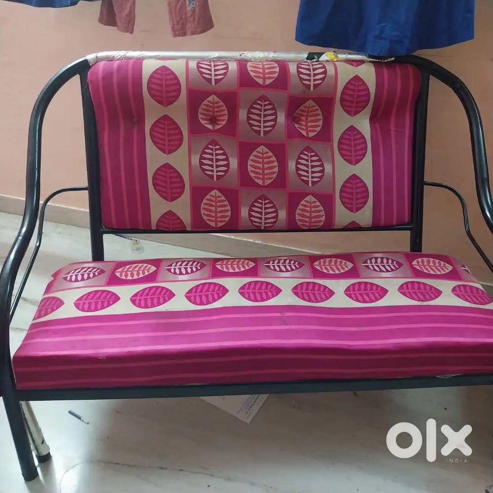 Steel sofa amount negotiable
