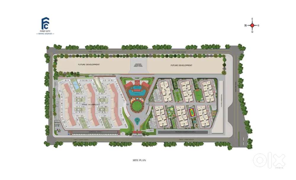 To be rented  2bhk in first city nagpur