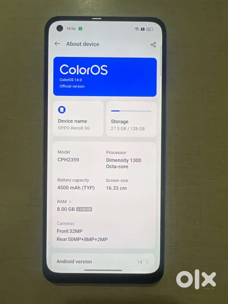 Oppo Reno8 5G