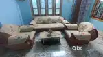 Dunlop sofa set with a table