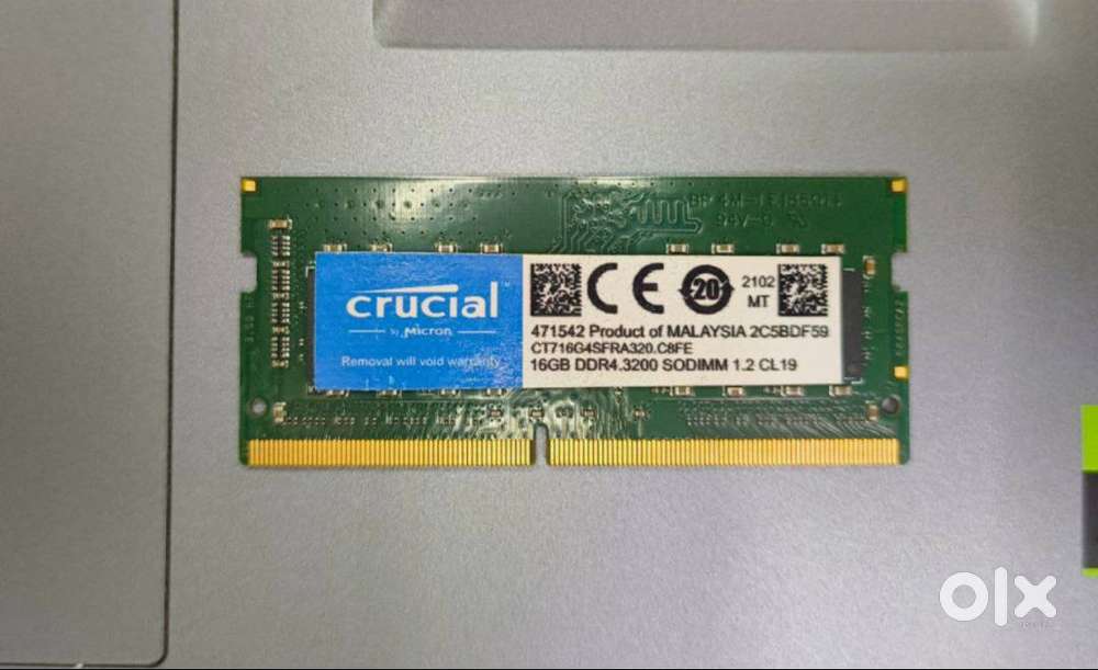 Crucial 16GB DDR4 3200Mhz RAM Stick