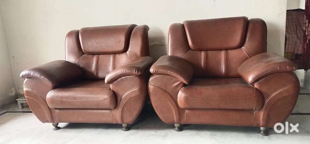 Leather sofa