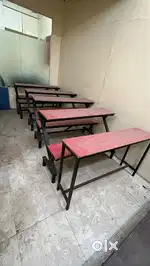 Classroom Benches with Desk  – Strong & Durable