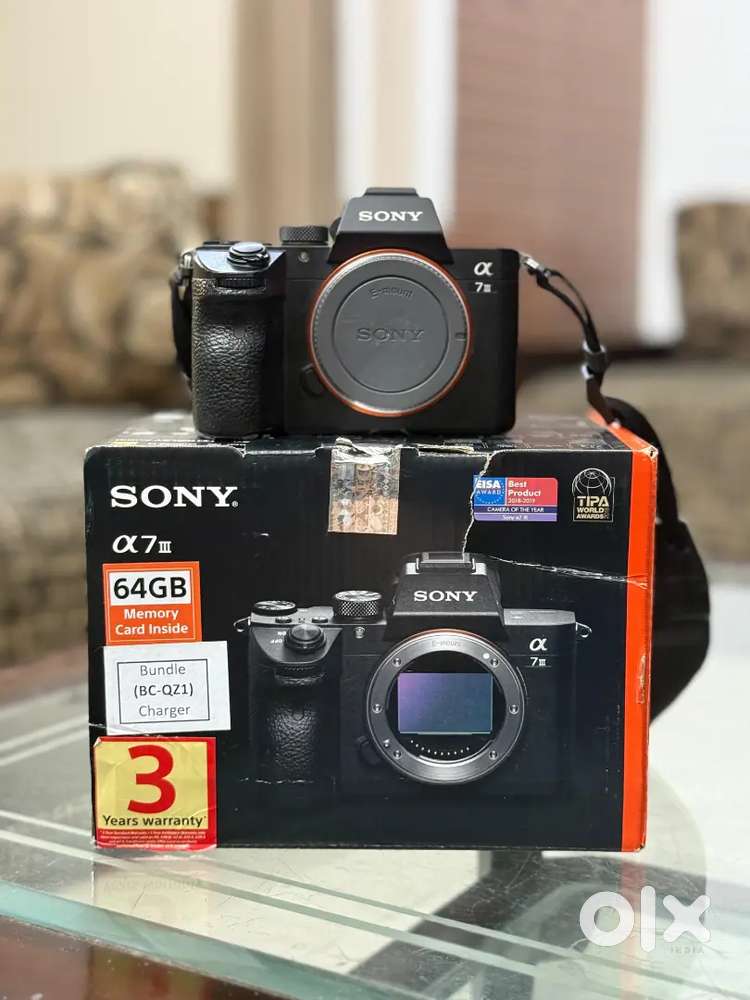 Sony A73 with box and bag