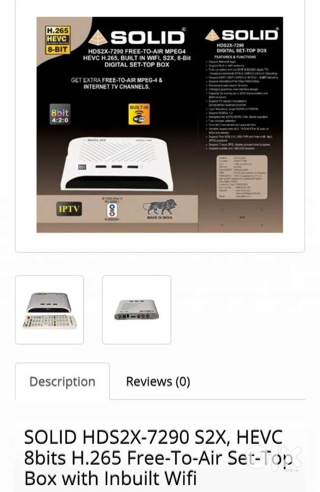 Wifi Free Dish Set Top Box