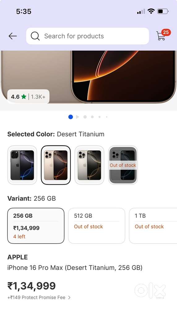 Iphone 16 Pro Max  BRAND NEW  SEALED  packed ordered yesterday