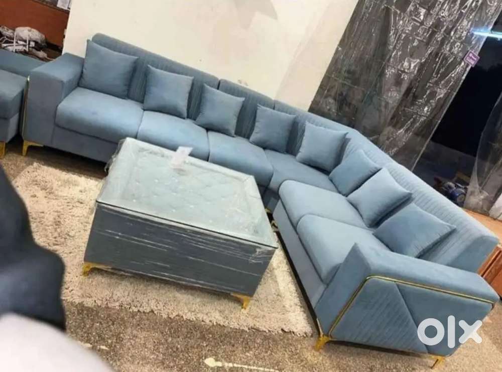 Premium quality l shape sofa set available in starf premium Furniture