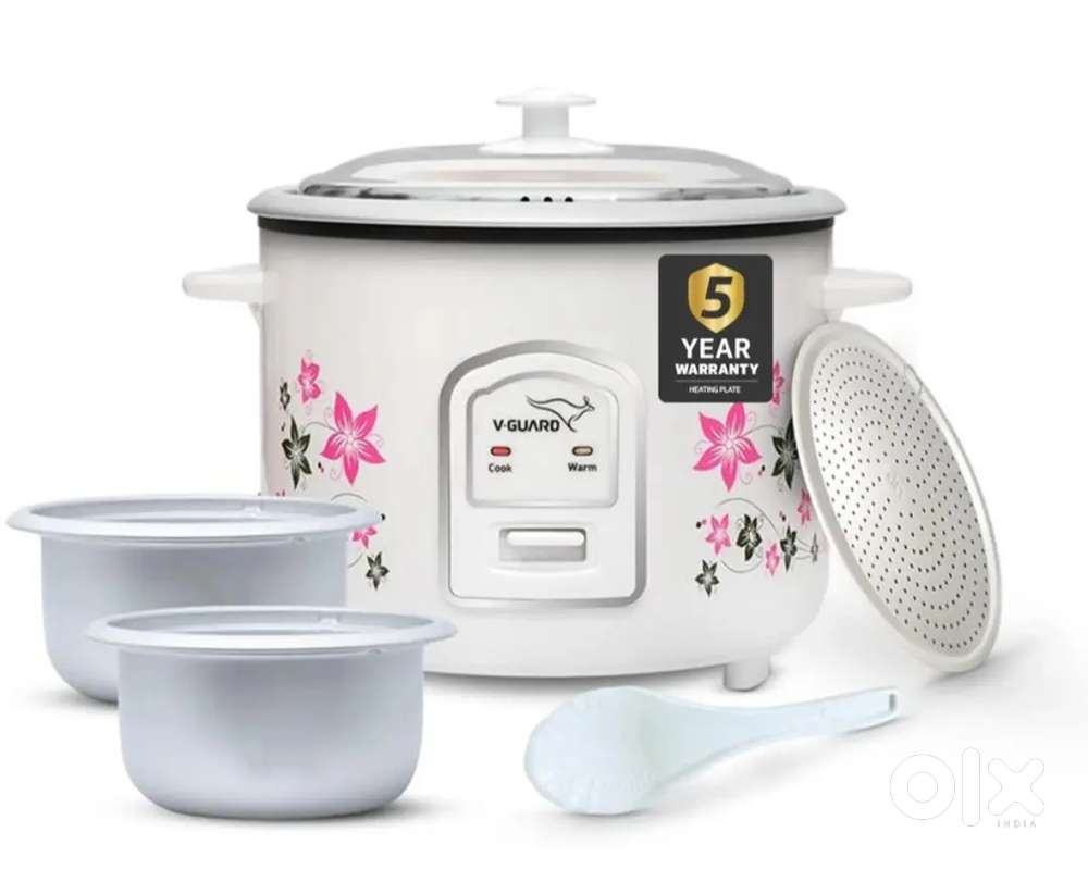 V guard Electric rice cooker 1.8 ltr (New one not used once also)