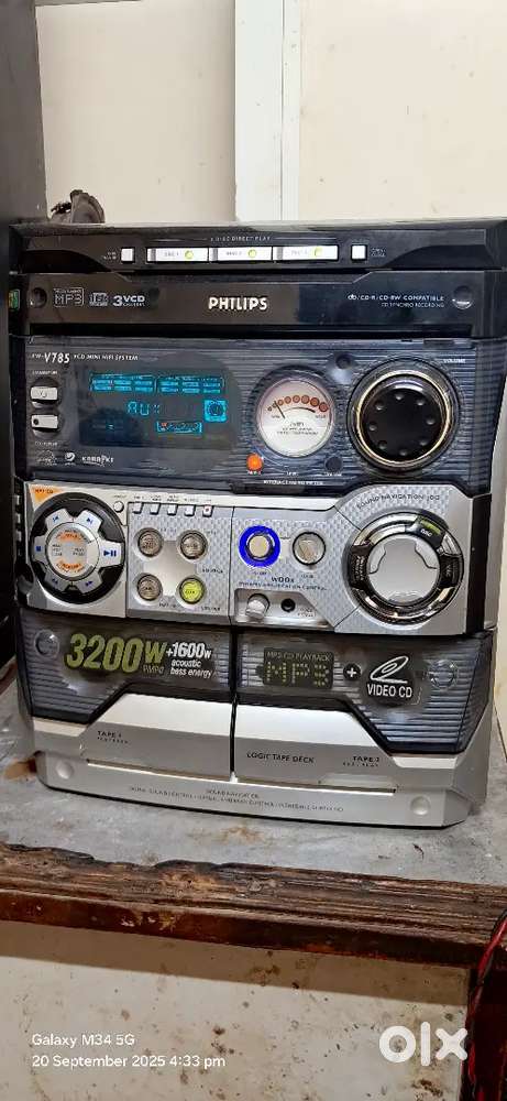 Philip V785 4.1 W3200W pmpo challenge good condition only AUX barking