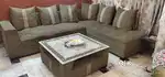 6 Seater Sofa with 6 Cushion and a center table