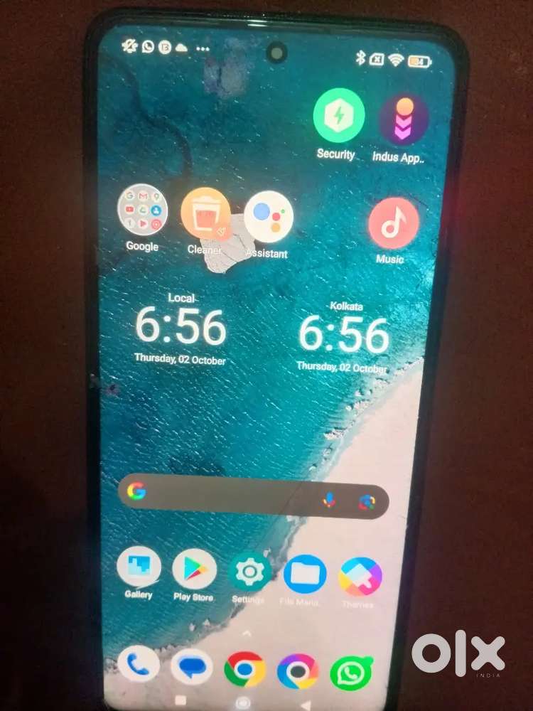 Poco x3 6/128  display me dot ha or tuch crack ha