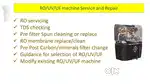 filter clean change ,Ro filters replacement,repair,tds check service