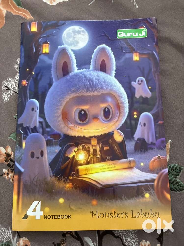 Labubu style notebook