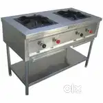 Kitchen ss table, burner counter