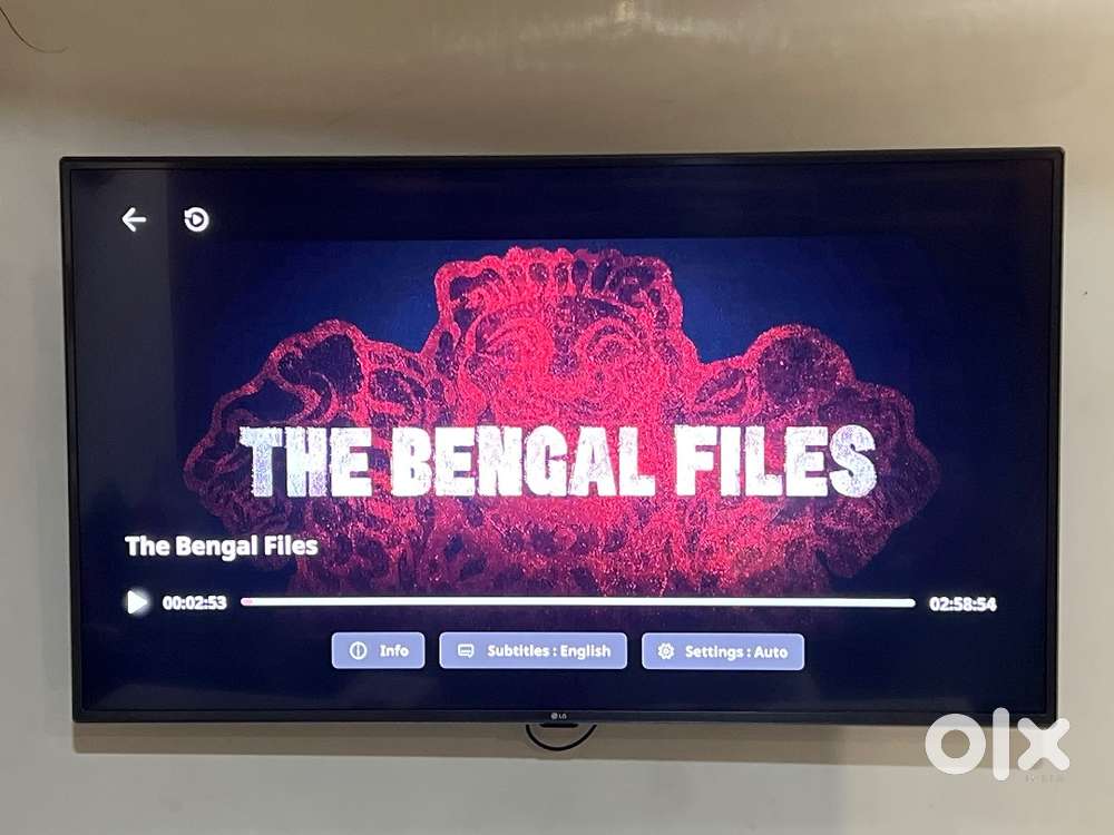49 inch LG Smart TV with WebOS