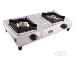 Gas stove with two burner brand new