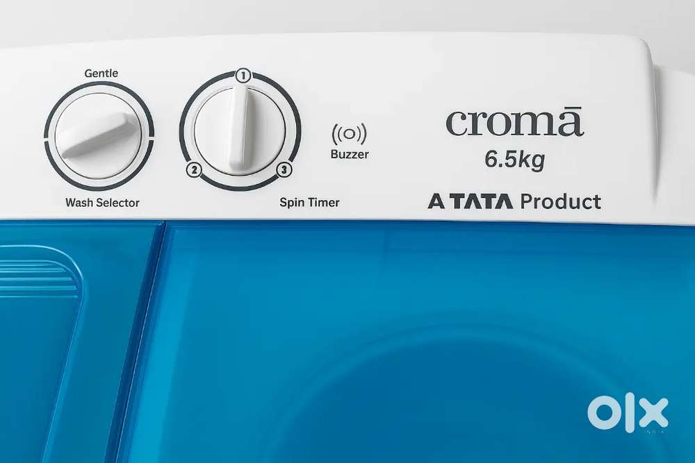 Croma 6.5kg Semi Automatic Washing Machine