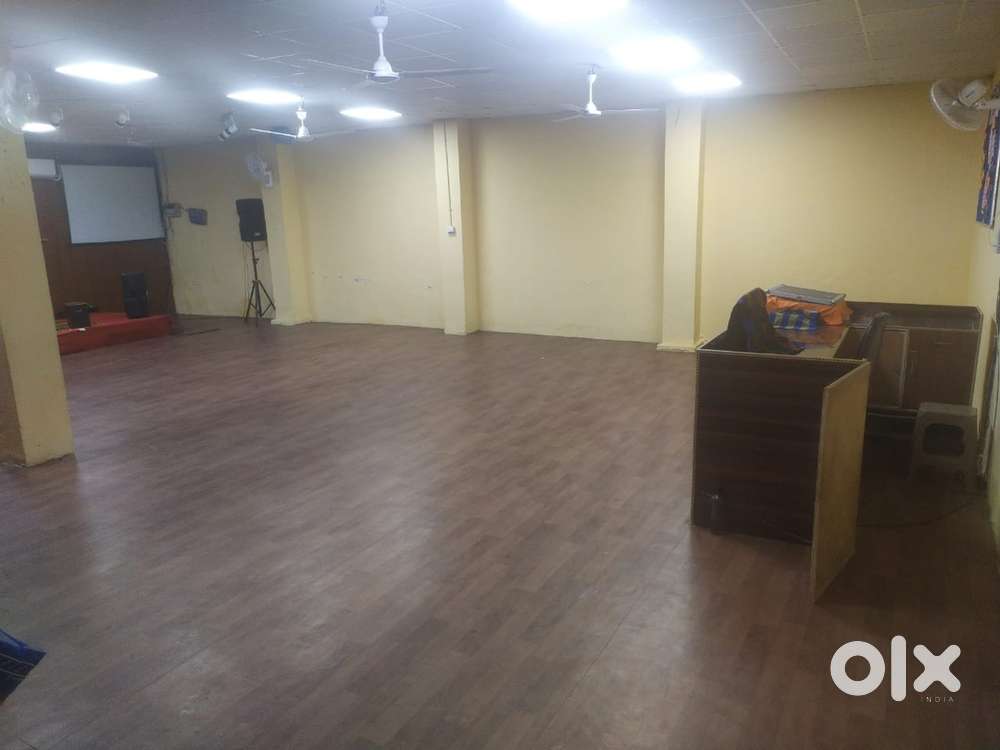 Hall and godown available for rent.