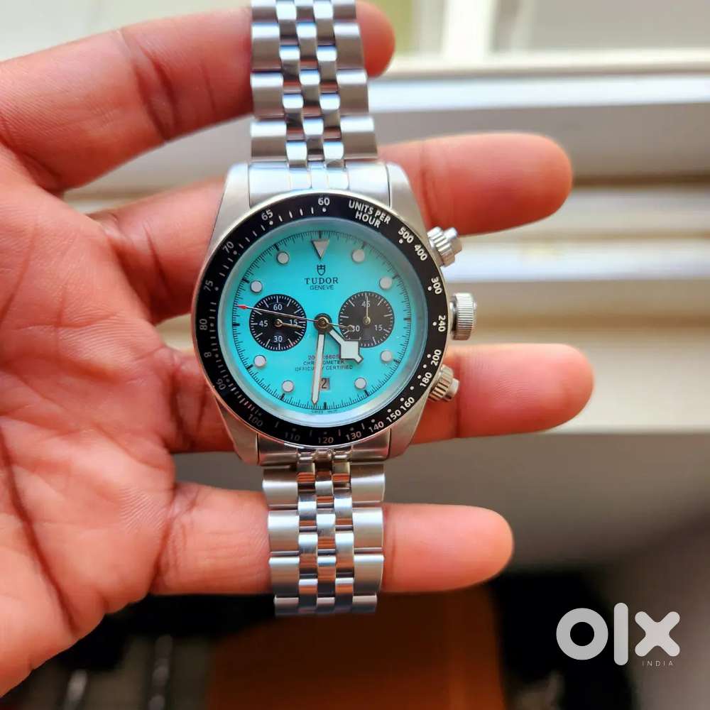 Tudor black bay flamingo blue