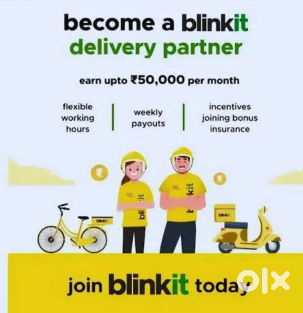 Blinkit delivery boy
