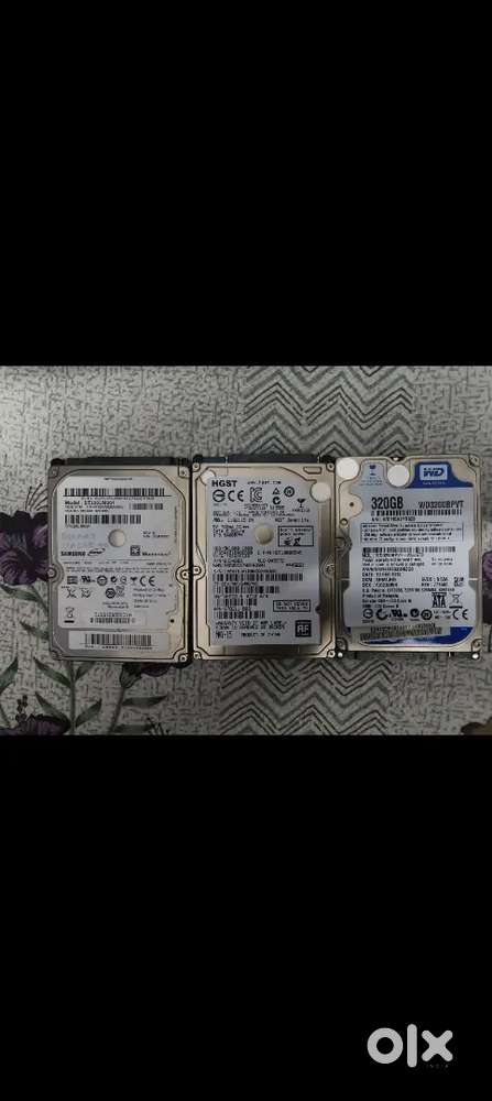 1TB Laptop HDD and 320GB Laptop HDD's for Sale