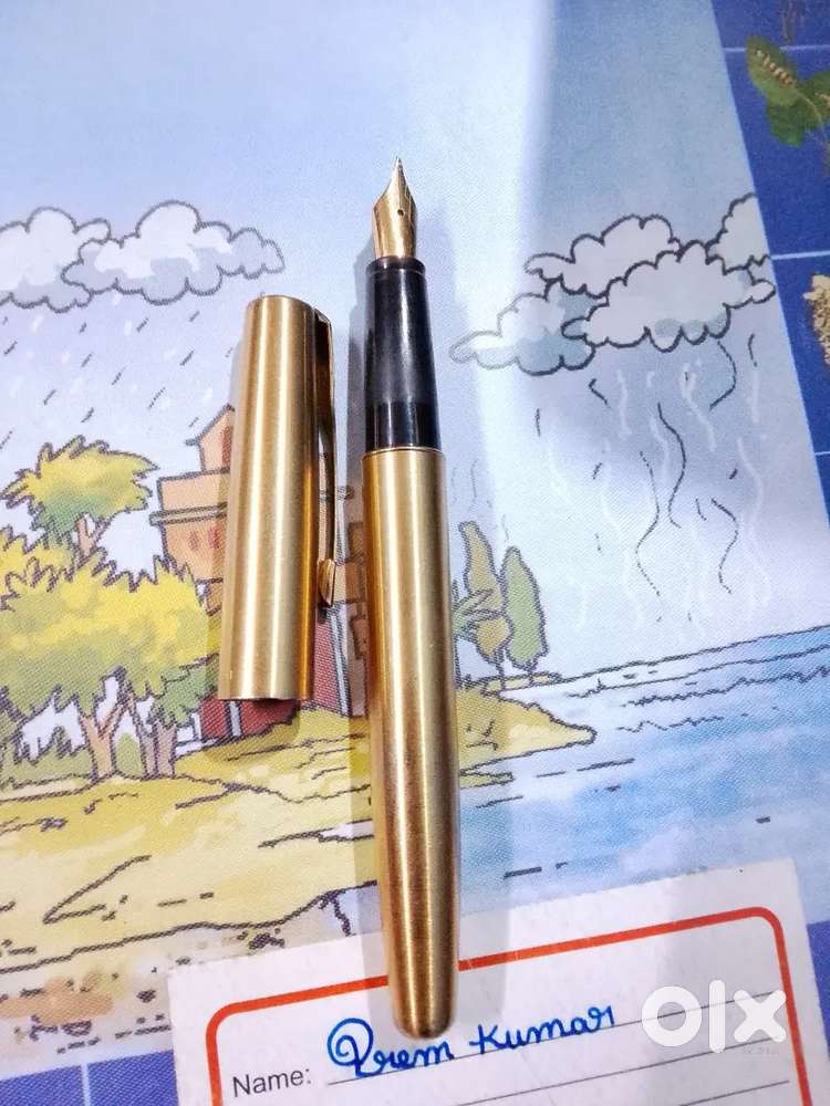 I want to sell a golden Parker pen