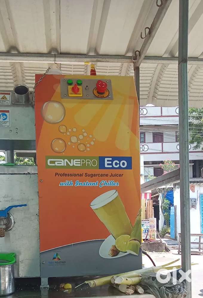 Automatic sugarcane juice machine (with cooling system )