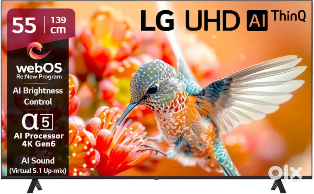 LG (55) UHD AI LED α5 Gen5 AI Processor