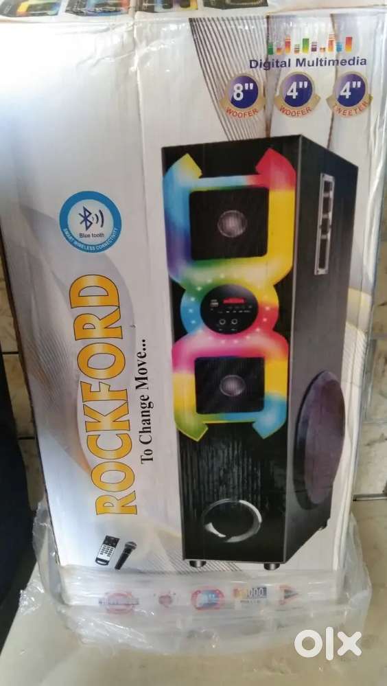 Bluetooth wala name hi fi tower with with remote beatbox new condition