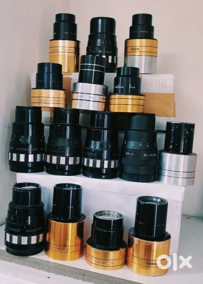 ANAMORPHIC LENSES GERMANY ENGLAND RUSSIA - 35mm to 200mm f 1.2 to f 4