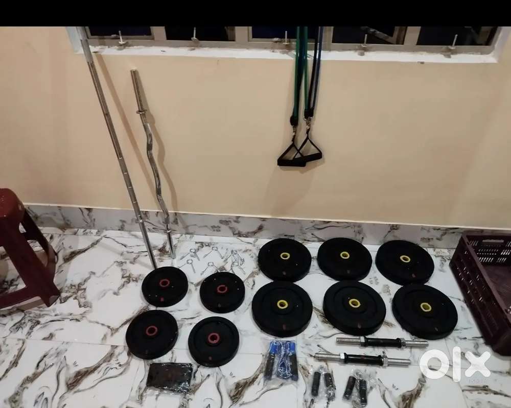 Rubber Home Gym Set 40 kg