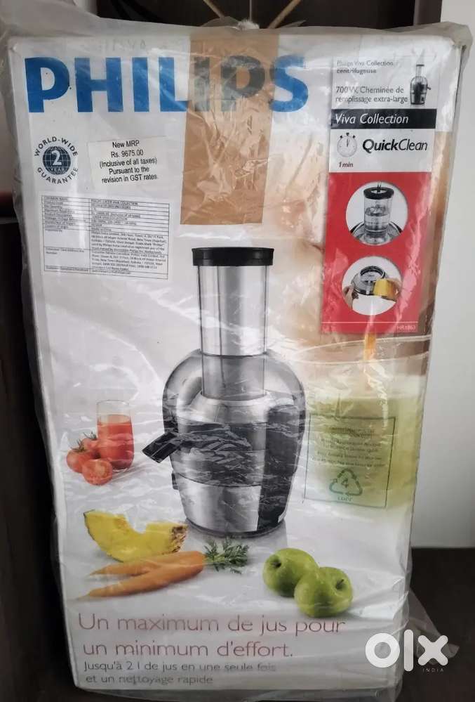 Philips quick clean juicer