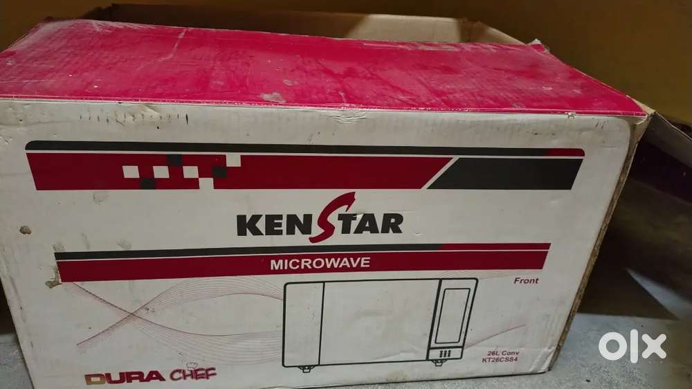 Kenstar Microwave with its utensils