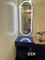 Dressing table , mirror and sofa