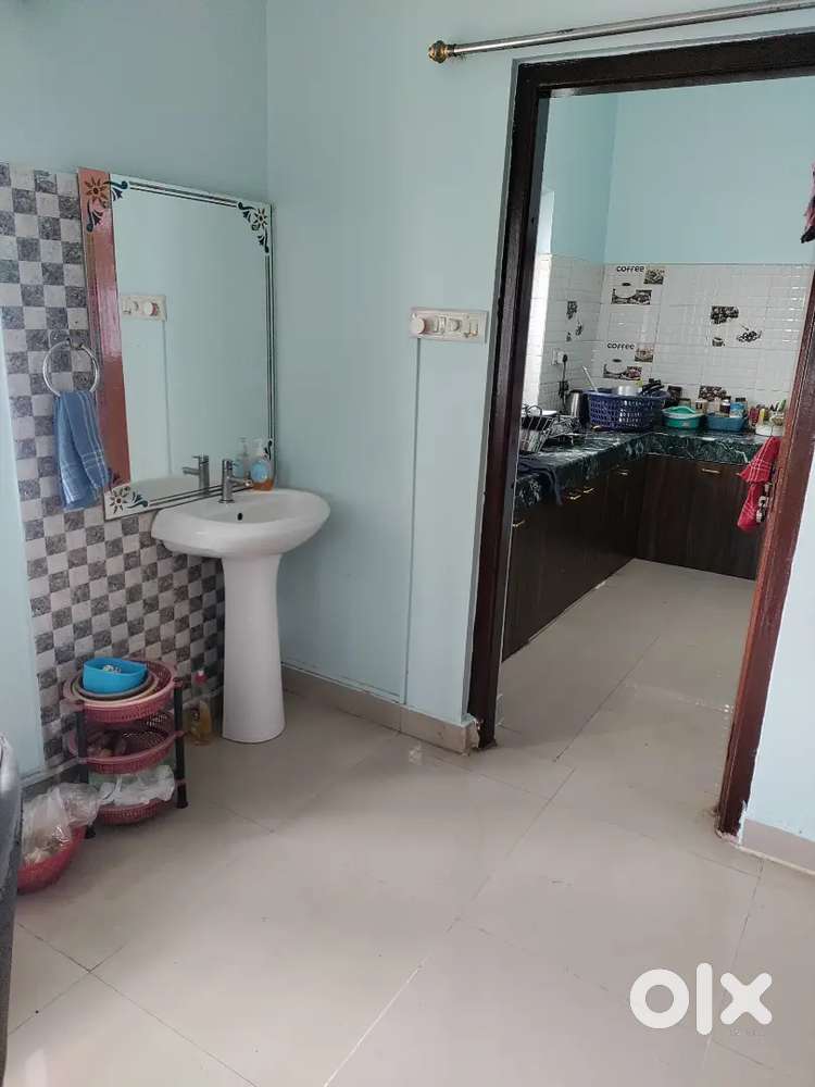 1 bhk semi furnished ground floor house in Metro satellite city