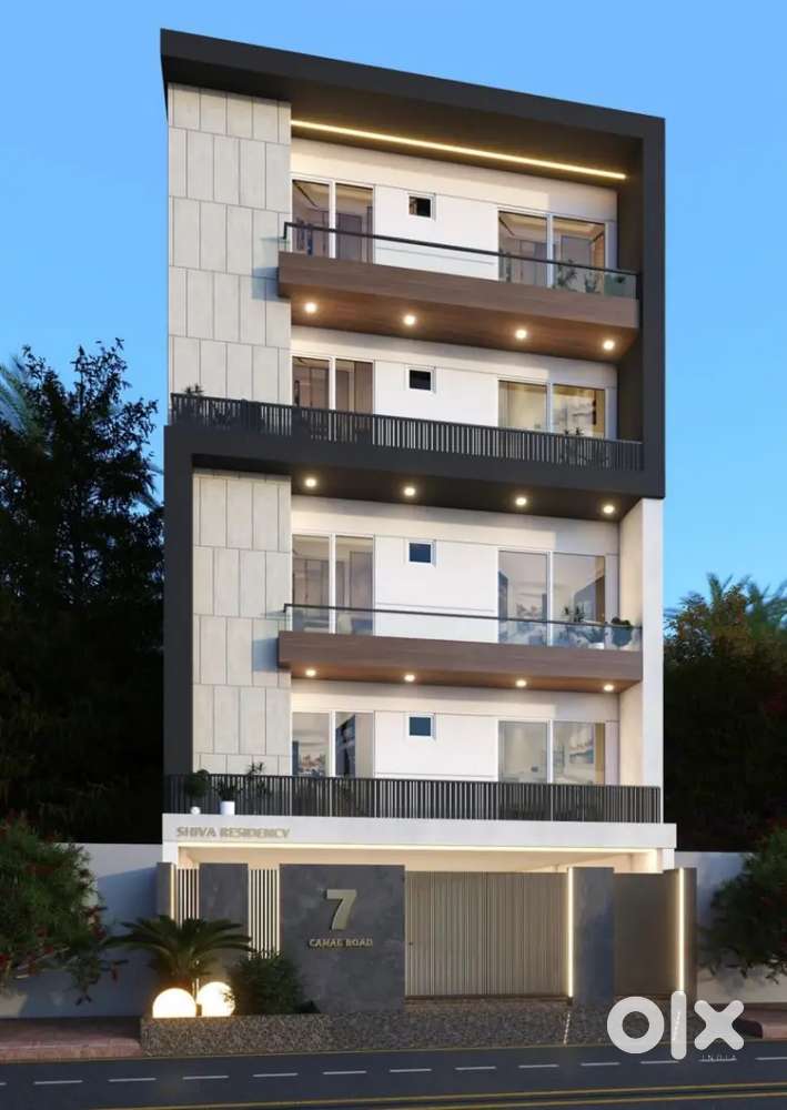 2bhk semi furnished independent flat for sale near canal road