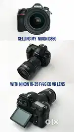 Good condition Nikon D850 + Nikon 16-35 F/4G ED VR for sale