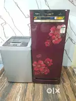 Whirlpool single door refrigerator and lg top loadwashing machine F/A