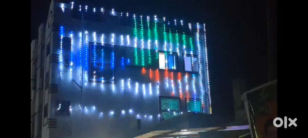 30×20 ft 5volt pixel led building setup and control with app