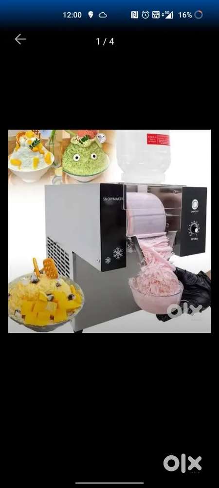 Korean icecream machine . Best sell in school areas
