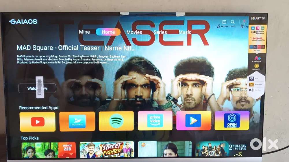 32 inch smart led tv 1 year warranty