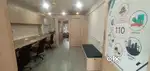 Furnished 500sqft office for rent at alkapuri with attached toilet