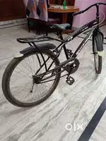 Black bicycle