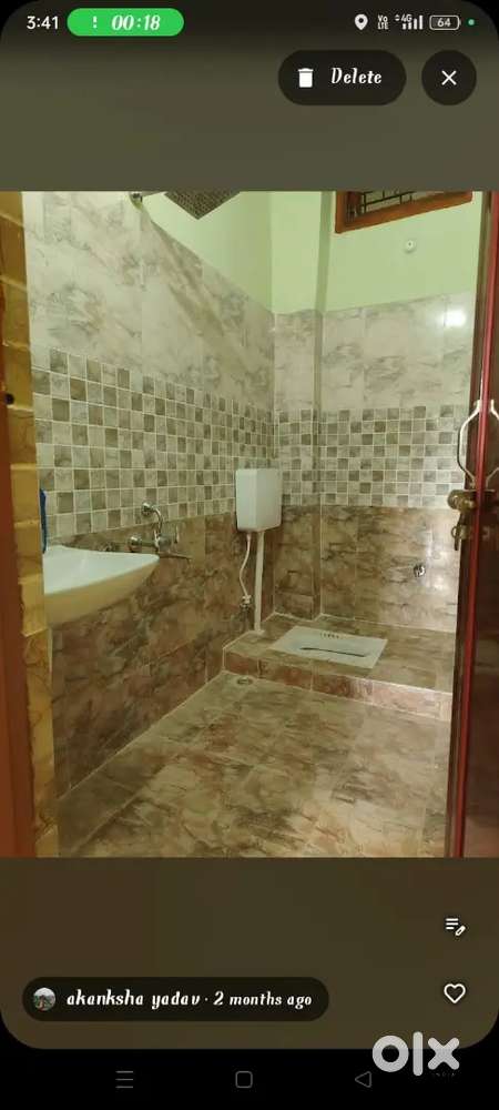 1BHK rent purpose,  semra no 2,behind BRD medical college,Gorakhpur